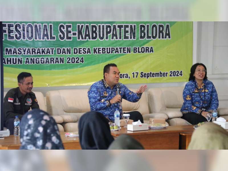 Tenaga Pendamping Profesional di Blora Diminta Ikut Sukseskan Target Pembangunan di Desannya