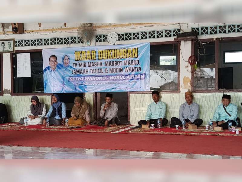 Pekerja Sosial Keagamaan di Bojonegoro Siap Menangkan Setyo Wahono-Nurul Azizah di Pilkada 2024