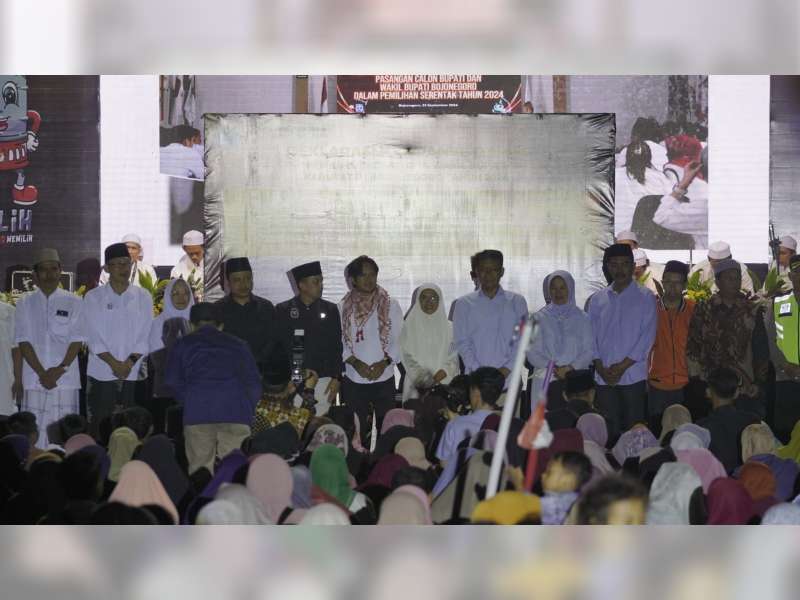 KPU Bojonegoro Gelar Deklarasi Kampanye Damai Pilkada Serentak 2024