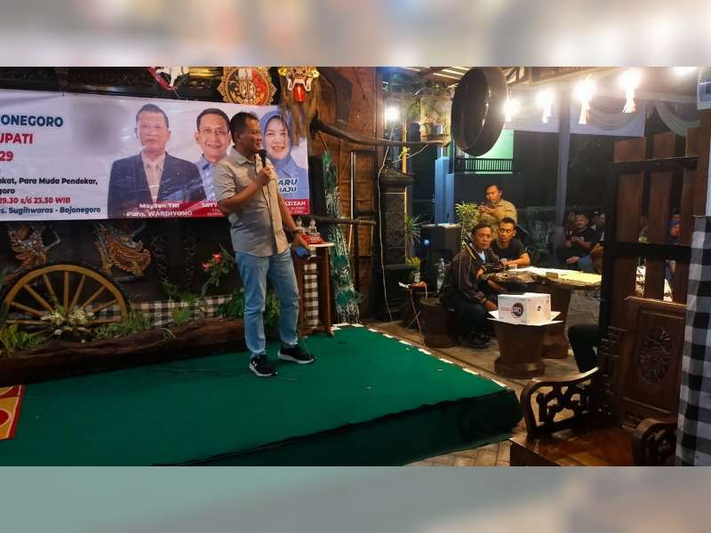 Temui Ratusan Simpul Relawan di Sugihwaras, Bojonegoro, Paslon Wahono-Nurul Dipesan Tidak Korupsi