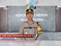 Kapolres Bojonegoro Sampaikan Ucapan HUT Ke-79 TNI