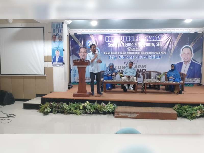 Relawan “Sedulur Agung Supriyanto” Yakin Wahono-Nurul Bisa Membawa Bojonegoro Lebih Baik