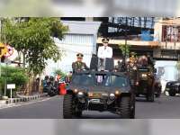 Hadiri Peringatan HUT Ke-79 TNI, Kapolres Bojonegoro Pastikan Sinergisitas TNI-Polri Terjaga