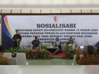 Pemkab Bojonegoro Gelar Sosialisasi Pengelolaan Bantuan Keuangan Khusus Desa
