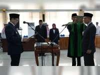 Pj Bupati Adriyanto Lantik Joko Lukito sebagai Pj Sekretaris Daerah Bojonegoro