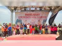 Pagelaran Seni Budaya Desa Kaliombo, Purwosari, Bojonegoro Berlangsung Meriah