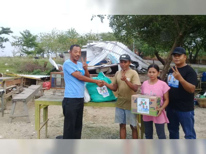 Peduli Korban Bencana Angin Kencang di Bojonegoro, Relawan WanNur Berikan Bantuan