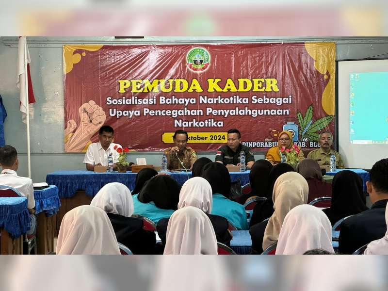 Pemkab Blora Gelar Sosialisasi Bahaya Penyalahgunaan Narkoba pada Pelajar dan Pemuda