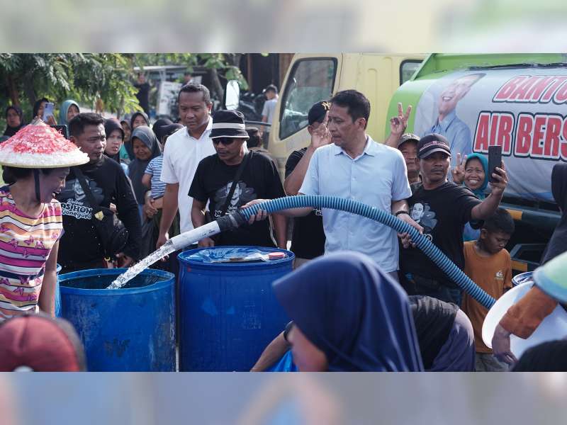 Calon Bupati Setyo Wahono Siapkan &lsquo;Kartu Air&rsquo; untuk Atasi Krisis Air Bersih di Bojonegoro