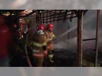 Ditinggal Berjualan Kopi, Rumah Warga Temayang, Bojonegoro Hangus Terbakar