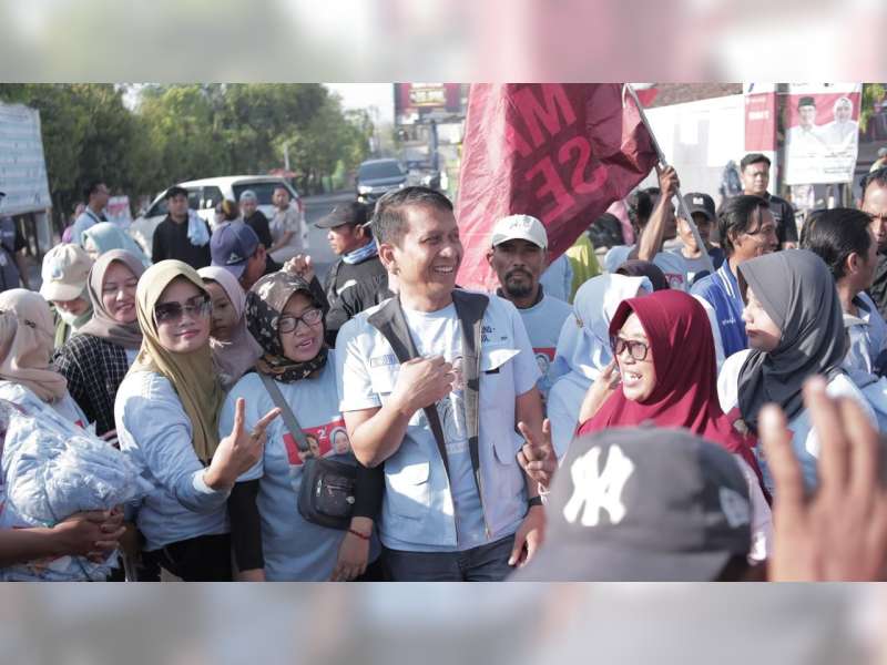 ‘SapaBupati’, Program Komunikatif Cabup-Cawabup Bojonegoro Wahono-Nurul bersama Masyarakat