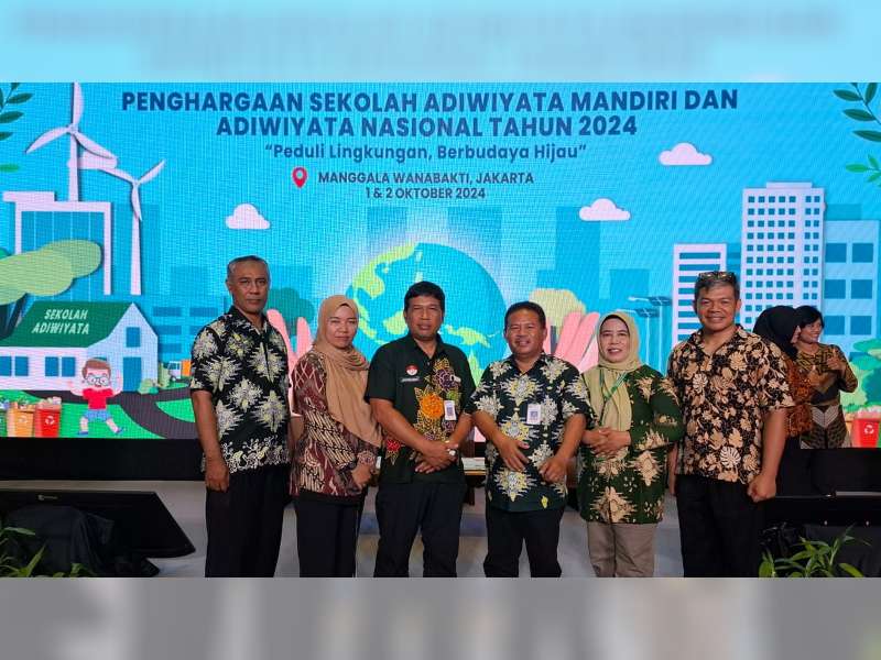 4 Sekolah di Blora Terima Penghargaan Sekolah Adiwiyata Nasional dan Mandiri Tahun 2024
