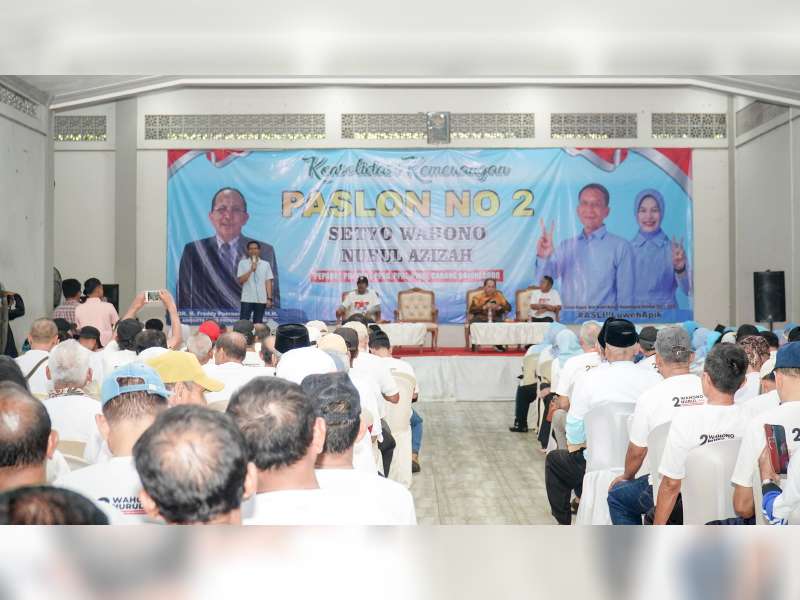 Purnawirawan TNI-Polri Se-Bojonegoro Siap Menangkan Paslon Setyo Wahono-Nurul Azizah