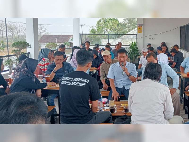 Calon Bupati Bojonegoro Setyo Wahono Ngobrol Pintar Bareng Pemuda Kreatif Kedungadem