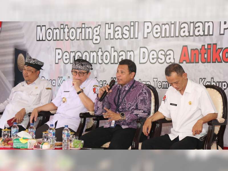 Pj Bupati Bojonegoro Apresiasi Capaian Desa Kedungsumber dalam Penilaian Desa Antikorupsi