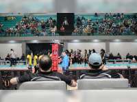 Dampingi Sekjen PBVSI Saksikan Livoli Divisi Utama, Cabup Setyo Wahono Komitmen Majukan Voli Bojonegoro