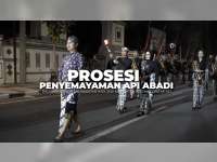 Pj Bupati Bojonegoro Pimpin Penyemayaman Api Abadi Peringatan Hari Jadi Bojonegoro Ke-347