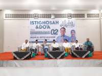 Ratusan Santri Alumni Ponpes Sarang Doakan Wahono-Nurul Jadi Bupati dan Wakil Bupati Bojonegoro