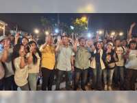 Ratusan Pekerja Seni di Bojonegoro Dukung Setyo Wahono-Nurul Azizah di Pilkada 2024