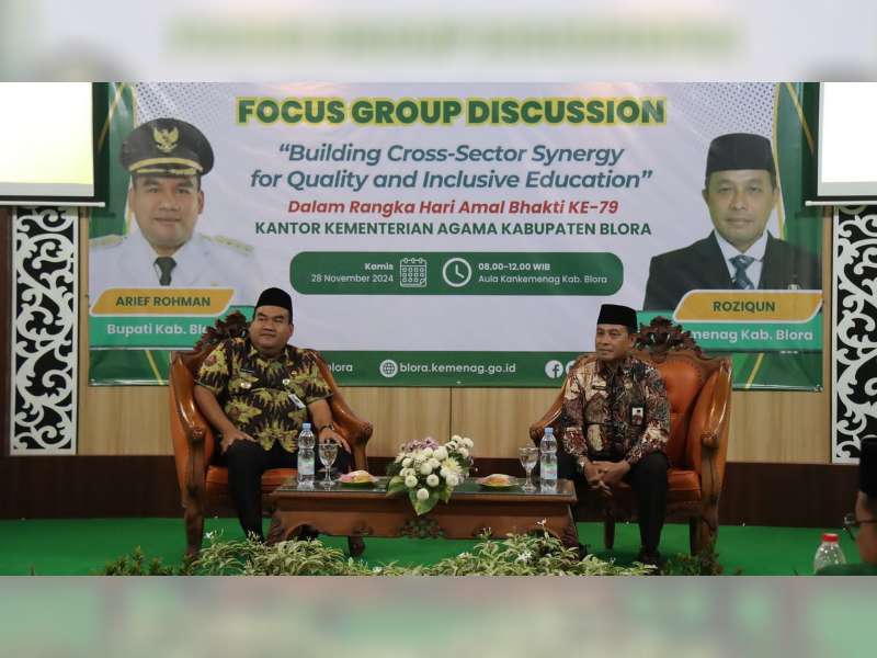 Bupati Gandeng Kemenag untuk Tingkatkan Kualitas Pendidikan di Blora