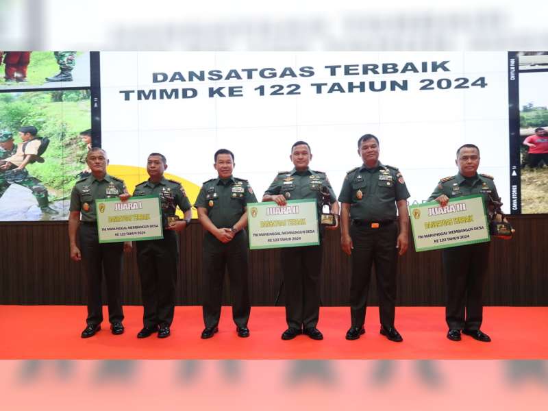Kodim Blora Sabet Lima Juara Karya Jurnalistik TMMD Reguler Tahun 2024