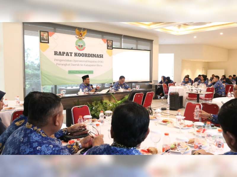 Pimpin Rakor, Bupati Blora Arief Rohman Pastikan Program dan Kegiatan &lsquo;On the Track&rsquo;