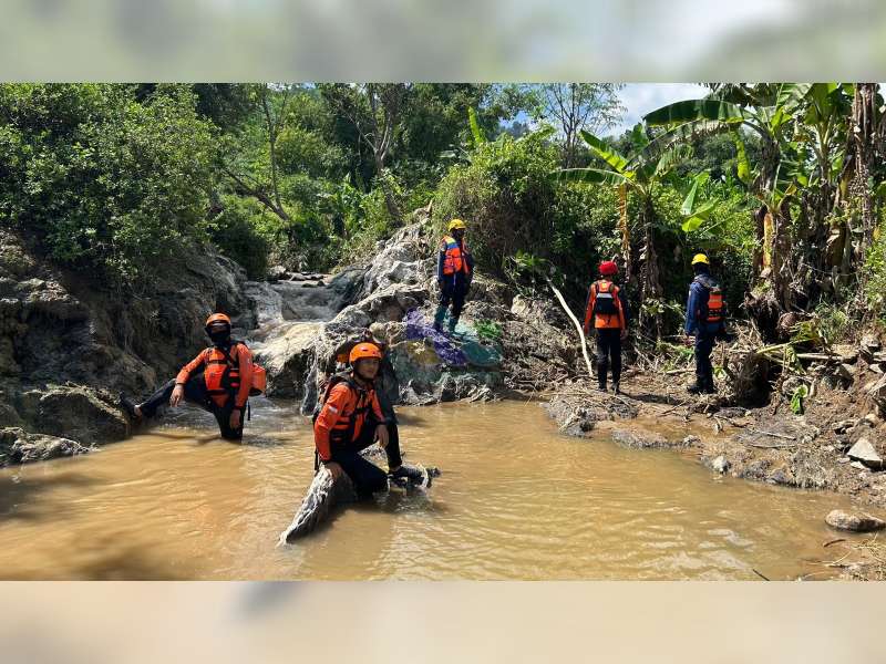 2 Warga Gondang, Bojonegoro Dilaporkan Hilang, Diduga Terseret Arus Anak Sungai Kali Pacal