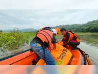 Kedua Warga Gondang, Bojonegoro yang Terseret Arus Anak Sungai Kali Pacal telah Ditemukan