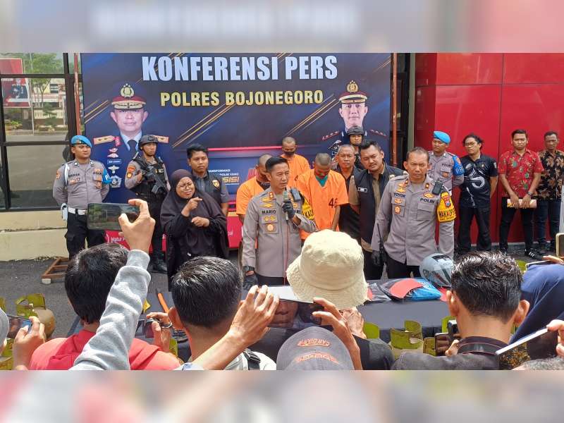 Polisi Bojonegoro Tangkap Seorang Pelaku Pencurian HP dan Laptop