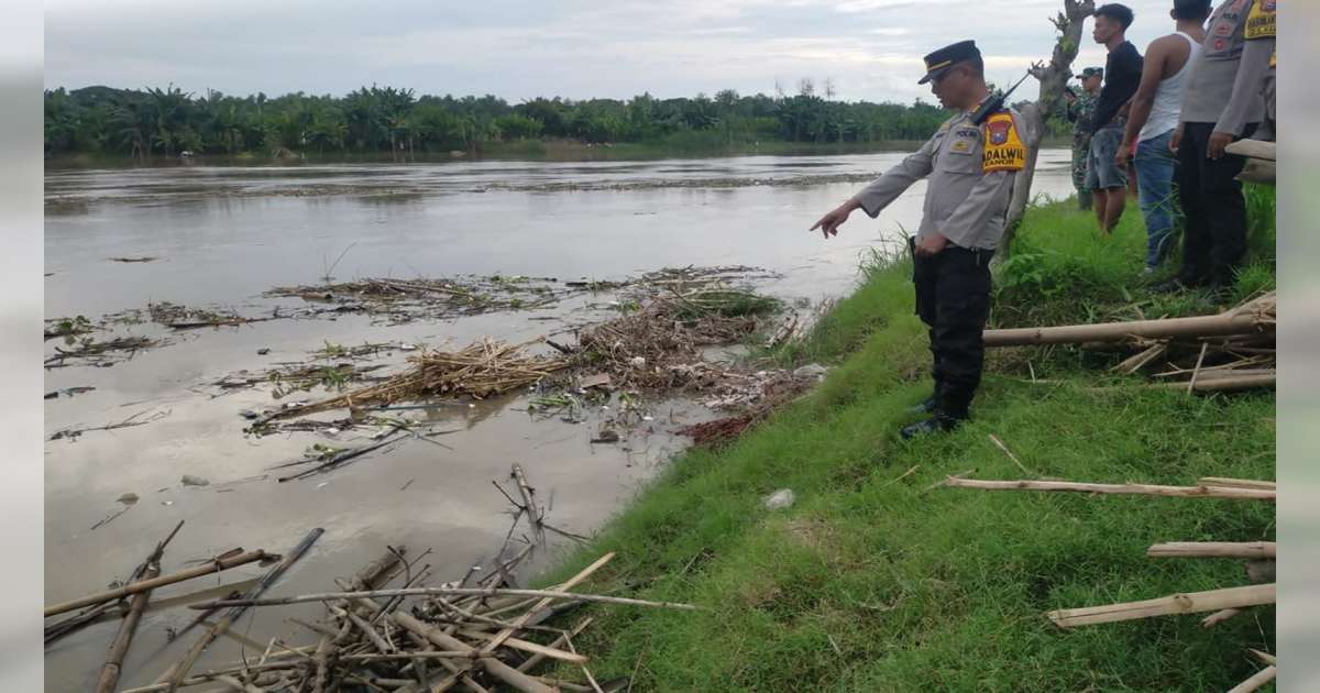 Seorang Kakek Warga Kanor, Bojonegoro Dilaporkan Tenggelam di Sungai Bengawan Solo