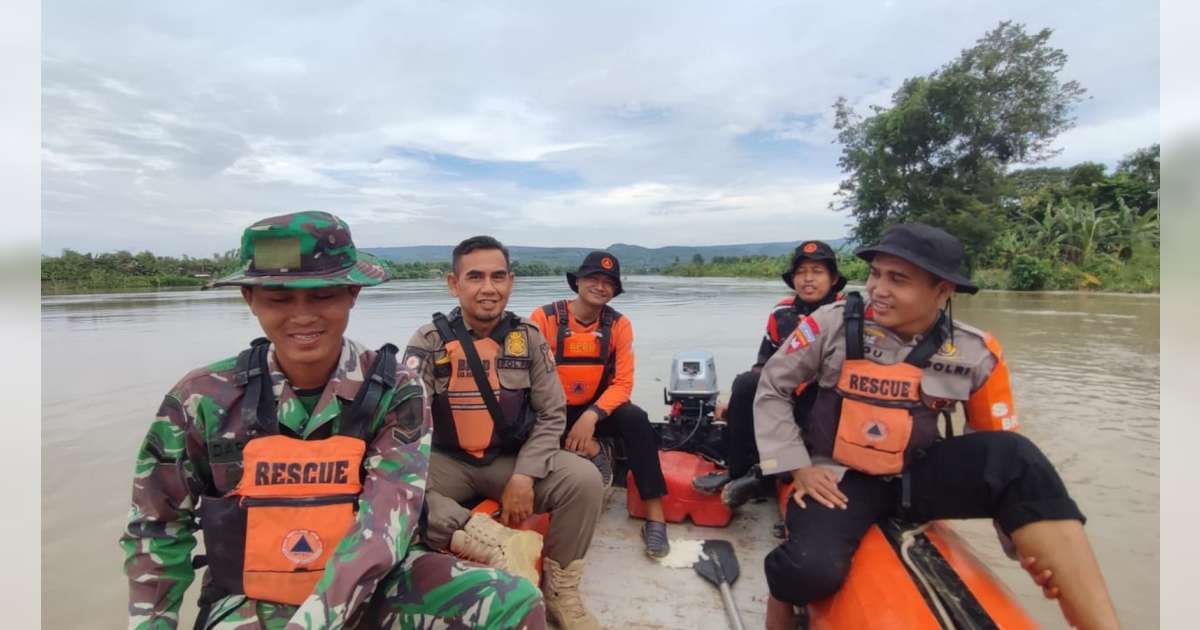 Warga Kanor, Bojonegoro yang Dilaporkan Tenggelam di Sungai Bengawan Solo Belum Ditemukan