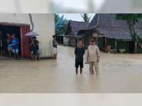 Banjir Bandang di Desa Bobol, Sekar, Bojonegoro, Seratus Lebih Rumah Warga Tergenang
