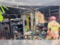 Diduga Akibat Obat Nyamuk Bakar, Rumah Warga Sugihwaras, Bojonegoro Terbakar