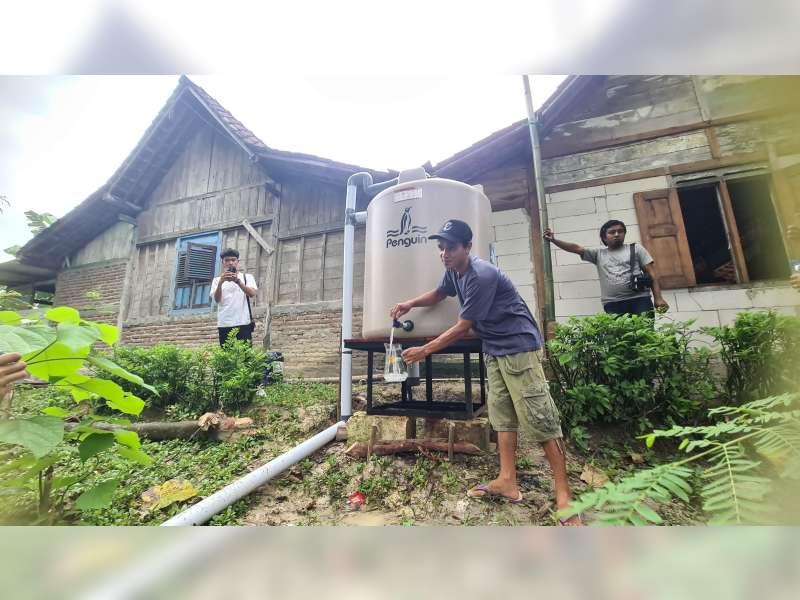 ‘Instalasi Pemanen Air Hujan’ Mulai Dikembangkan di Sejumlah Desa di Bojonegoro