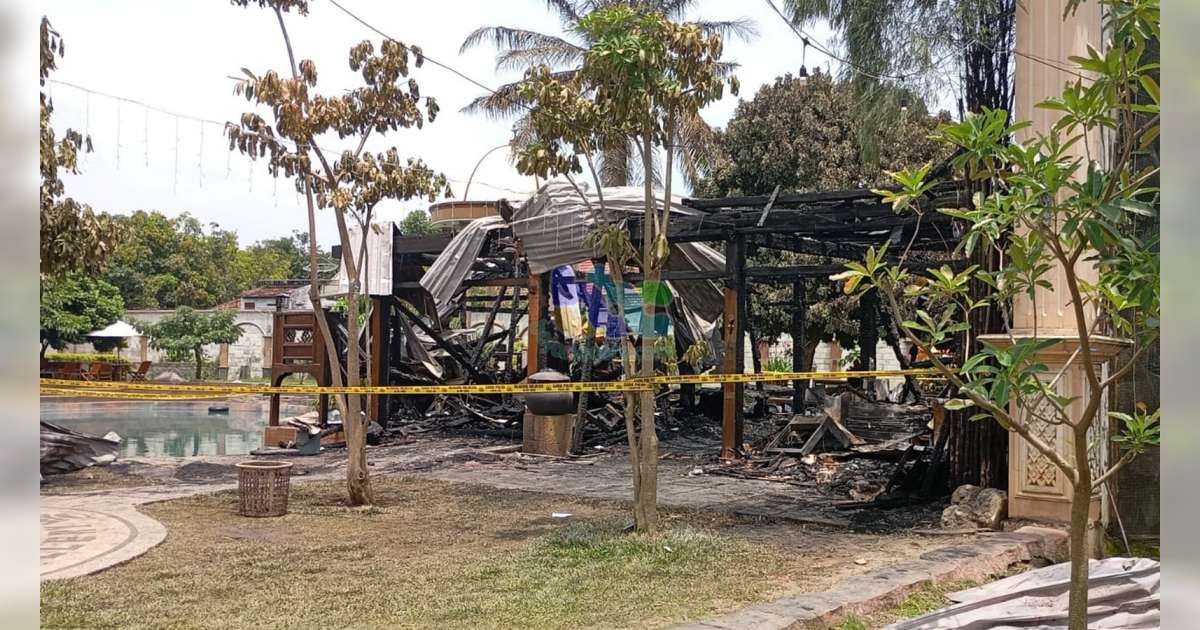 Cafe dan Homestay Mahkota Love Garden Babat, Lamongan Terbakar, 3 Orang Dilaporkan Meninggal