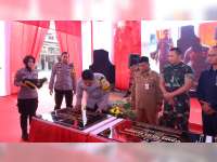 Kapolres Bojonegoro Resmikan 4 Gedung Baru Polsek dan Satu Pos Penjagaan Sat Lantas