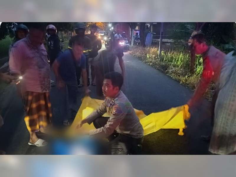 Motor Tubruk Motor di Balen, Bojonegoro, Seorang Pemotor Meninggal Dunia