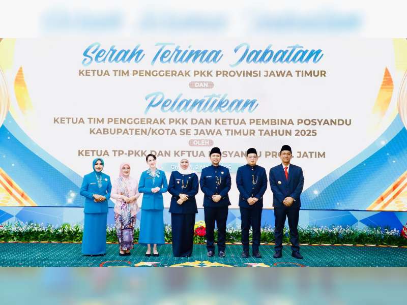 Istri Bupati Bojonegoro, Dr Cantika Wahono Resmi Dilantik jadi Ketua TP PKK Periode 2025-2030