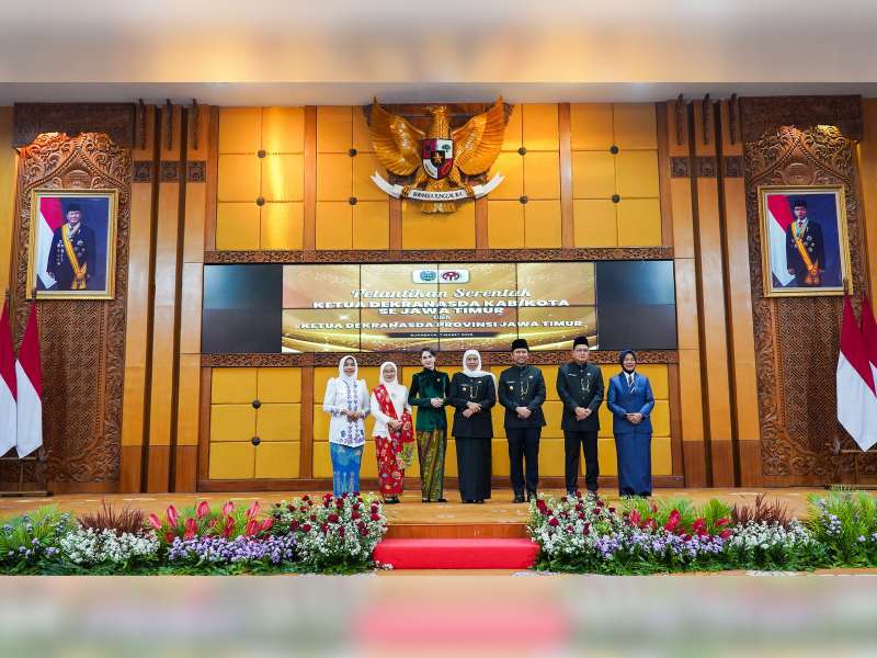 Cantika Wahono Dilantik Sebagai Ketua Dekranasda Kabupaten Bojonegoro