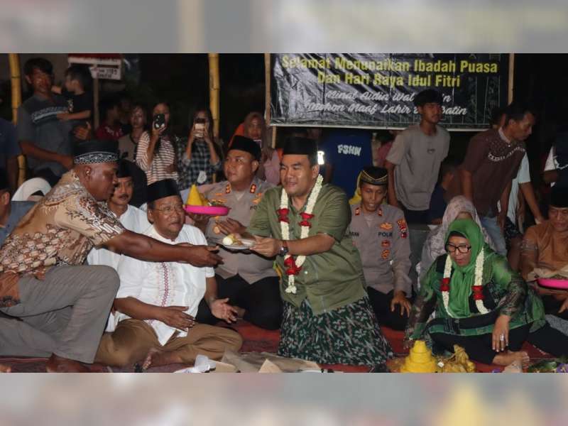 Jalan Getas-Randublatung-Ngawi Mulus, Warga Getas Gelar Tumpengan