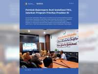 Pemkab Bojonegoro Ikuti Sosialisasi PKG, Jalankan Program Prioritas Presiden RI