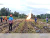 Tak Ada Pagar Pembatas, Pembakaran Gas di Desa Klepek, Bojonegoro Berpotensi Bahayakan Warga
