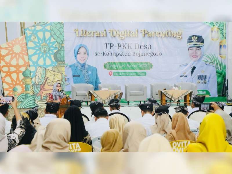 Wujudkan Generasi Emas Bijak Berdigital, Pemkab Bojonegoro Gelar Literasi Digital Parenting