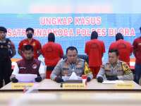 Polres Blora Gagalkan Peredaran 100 Gram Sabu