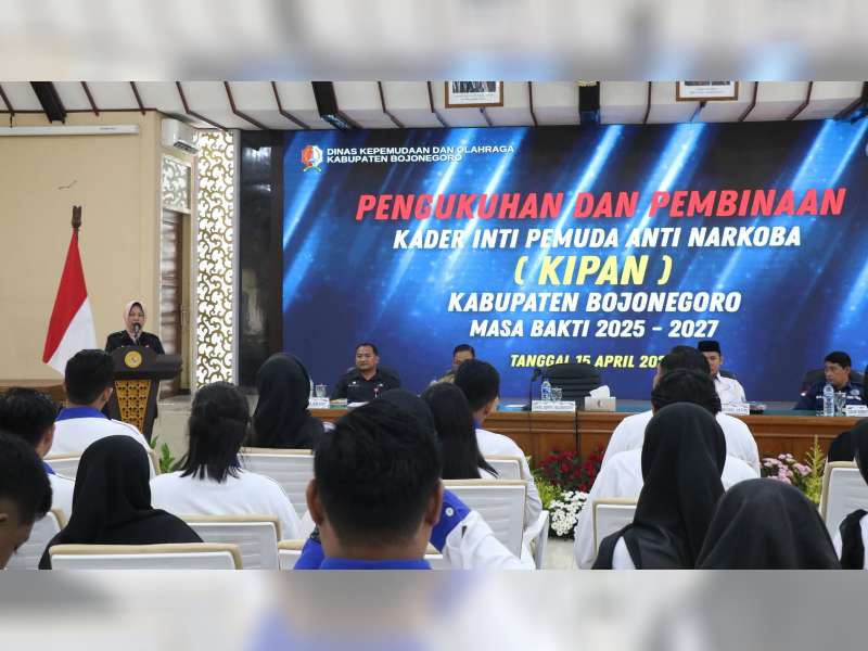 Wakil Bupati Nurul Azizah Kukuhkan Pengurus KIPAN Bojonegoro