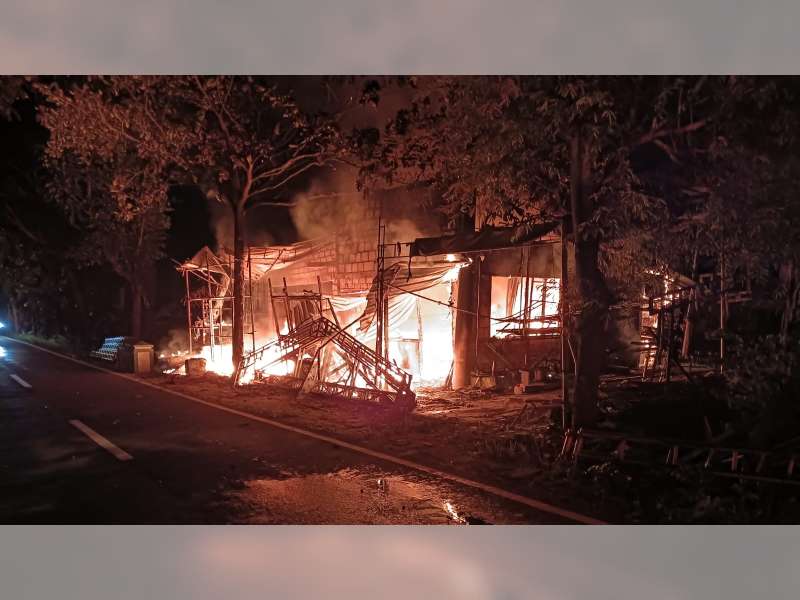 Kebakaran Rumah di Sukosewu, Bojonegoro , Kerugian Capai Rp 200 Juta