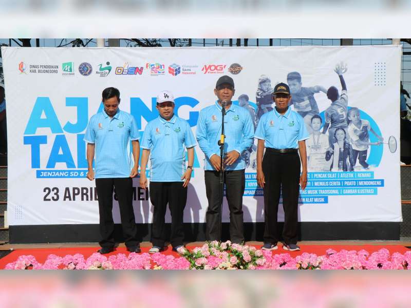 Bupati Buka Ajang Talenta Siswa SD-SMP, Wujudkan Generasi Bojonegoro Unggul dan Berdaya Saing