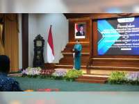 Ketua TP PKK Bojonegoro Hadiri Pengukuhan Pengurus TP PKK Provinsi Jatim
