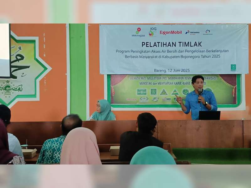 EMCL dan Fatayat NU Bojonegoro Gelar Pelatihan Program Peningkatan Akses Air Bersih