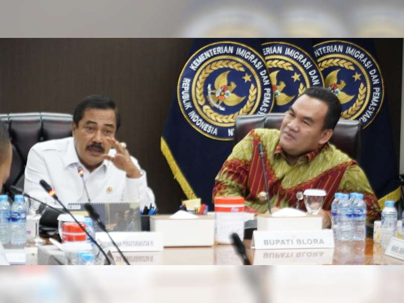 Mantapkan Pendirian Kantor Imigrasi di Blora, Bupati Kunjungi Kementerian Imigrasi dan Pemasyarakatan